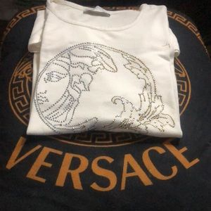 Authentic Versace white T shirt